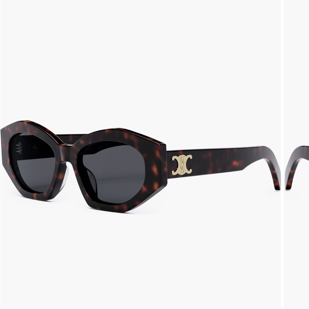 Celine triomphe 54mm cat eye sunglasses
